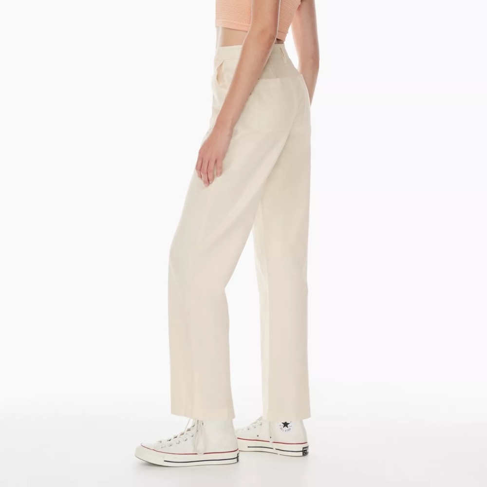 Aritzia Sunday Best Cream Jaden Pant